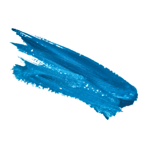 Blue Paint Stoke