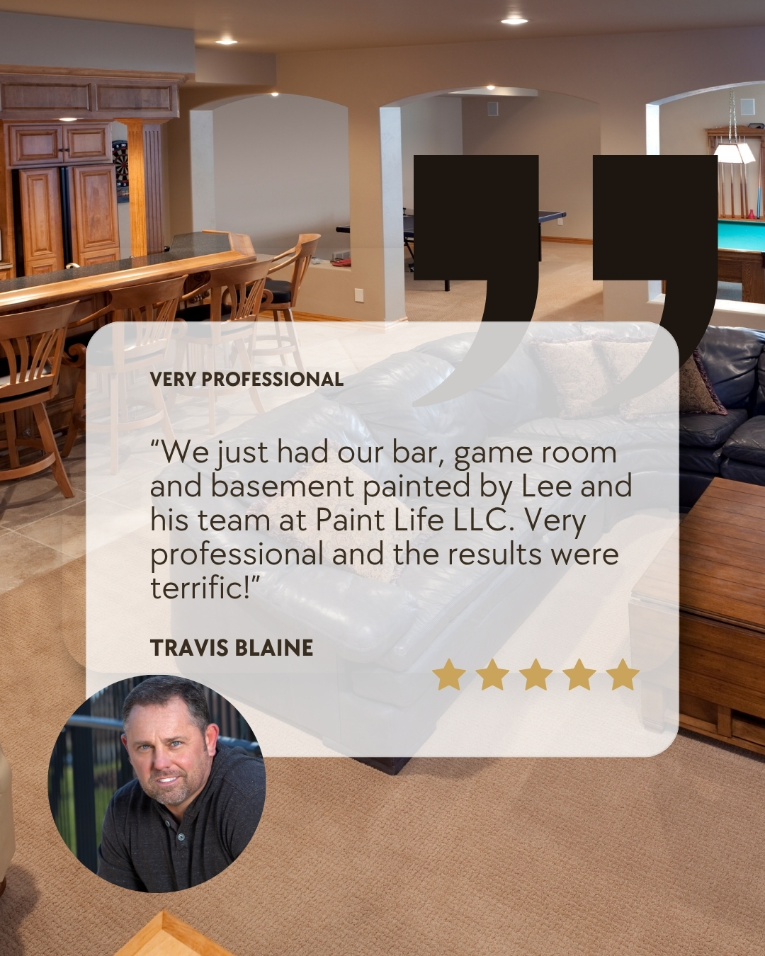 Testimonial - Very Professional